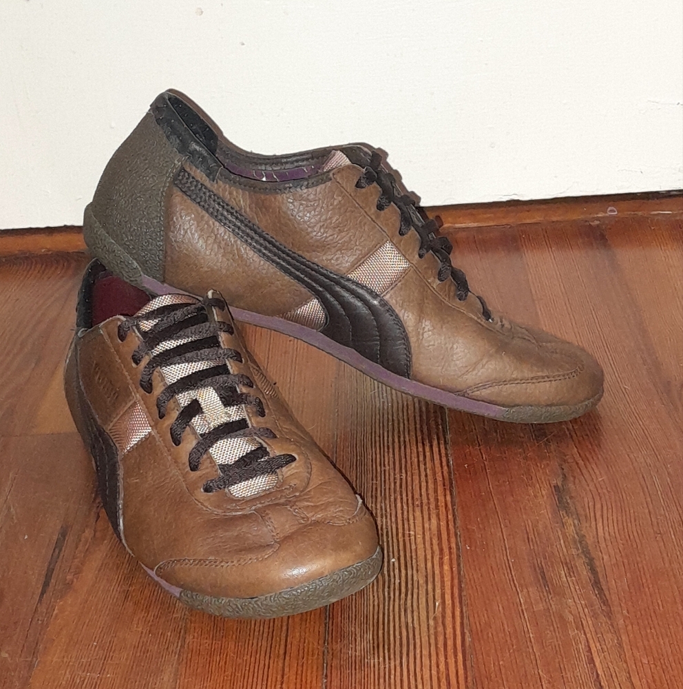 RARE Vintage Puma Gat Style German Trainers, Men's Size 10.5